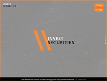 Tablet Screenshot of invest-securities.com